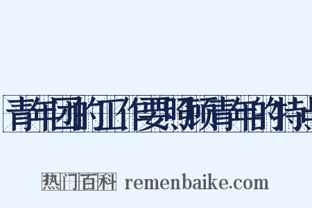 青年团的工作要照顾青年的特点是什么意思的图片